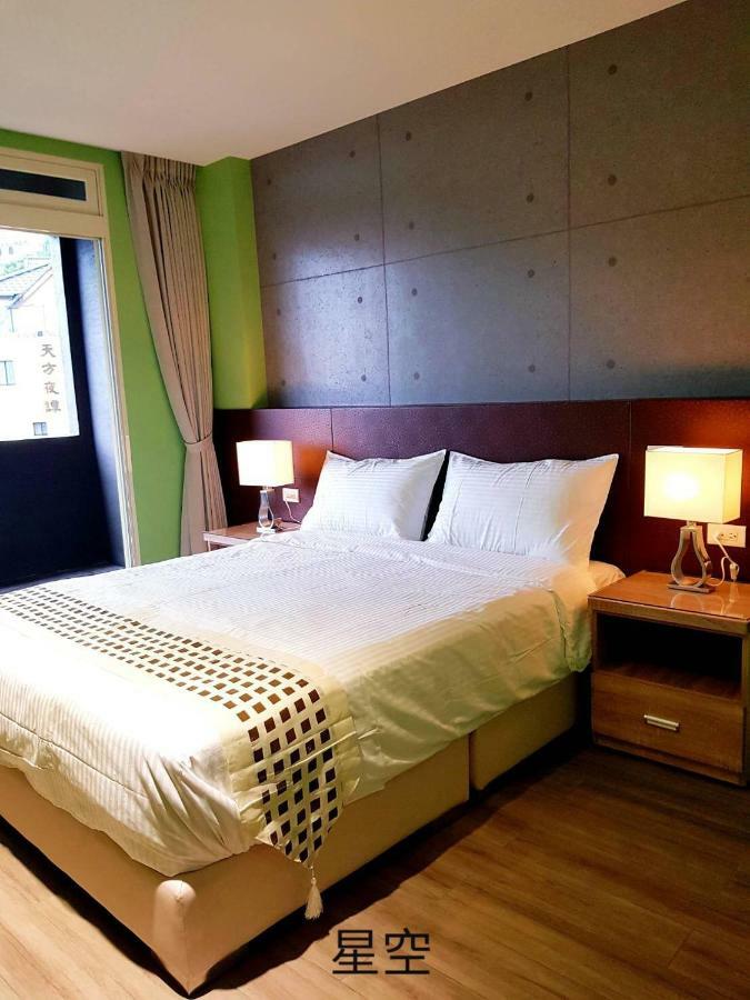 Night Sea Homestay Jiufen Exterior foto